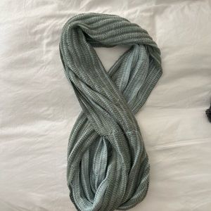 Sea green and blue Infiniti scarf